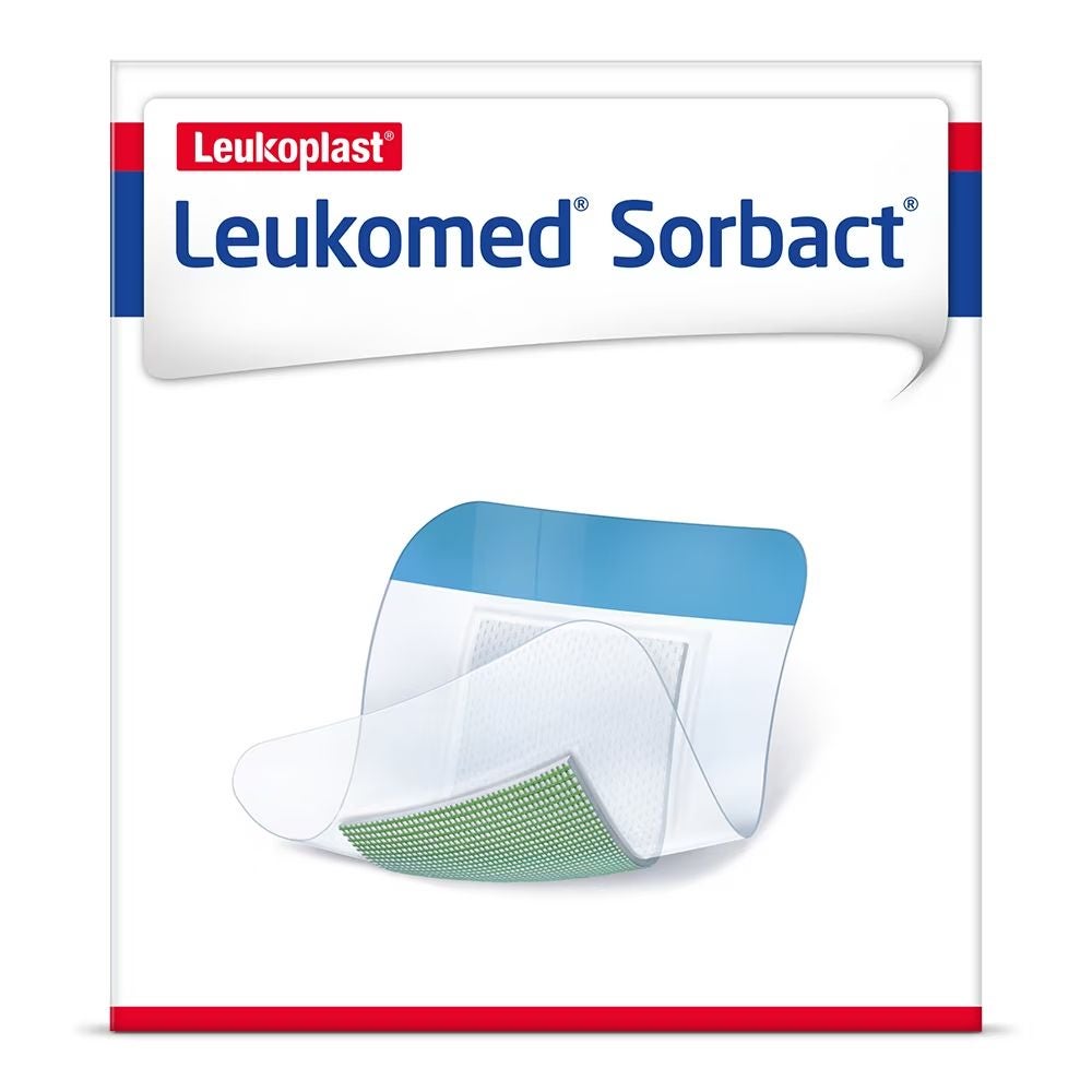Leukomed Sorbact - Medicazione 5 x 7.2 cm, 3 medicazioni