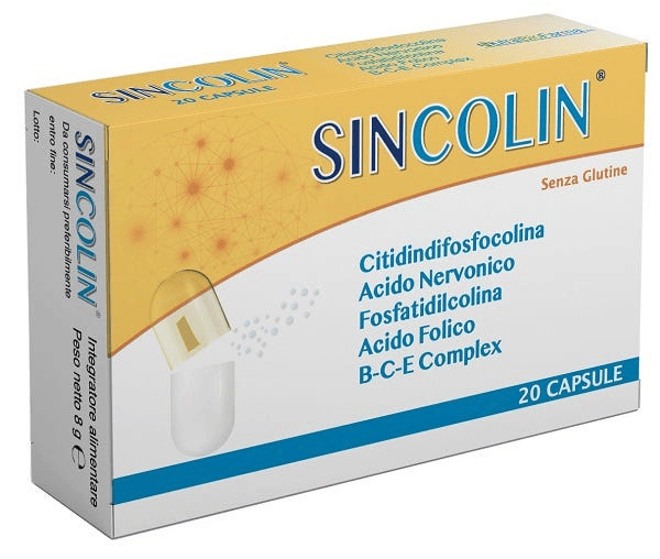 Sincolin Integratore Per La Mente 20 Capsule