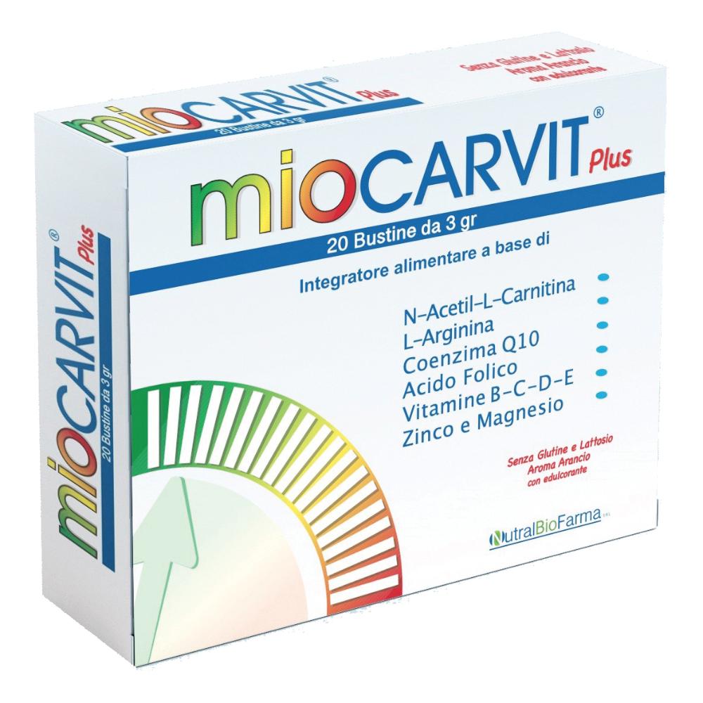 MIOCARVIT PLUS 20BUST — confronto prezzi