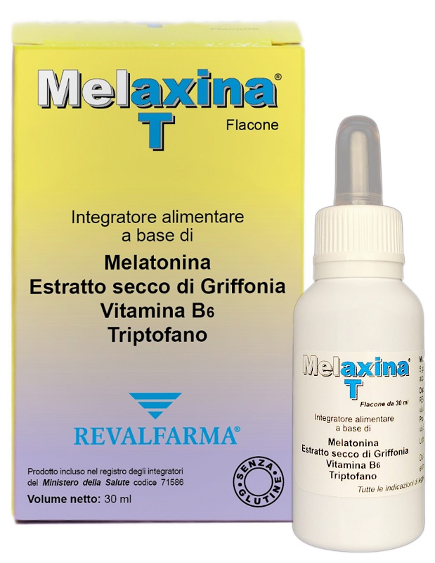 Revalfarma Melaxina T Gocce Integratore Alimentare, 30ml
