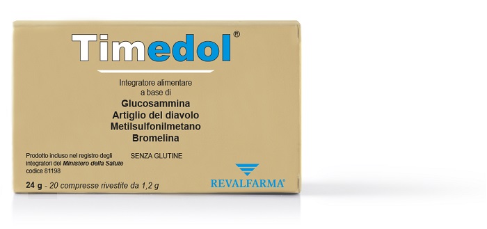 Revalfarma Timedol Integratore Alimentare 20 Compresse