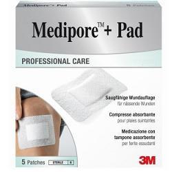 Medipore+Pad Medicazione Sterile 10x20 cm 5 Pezzi