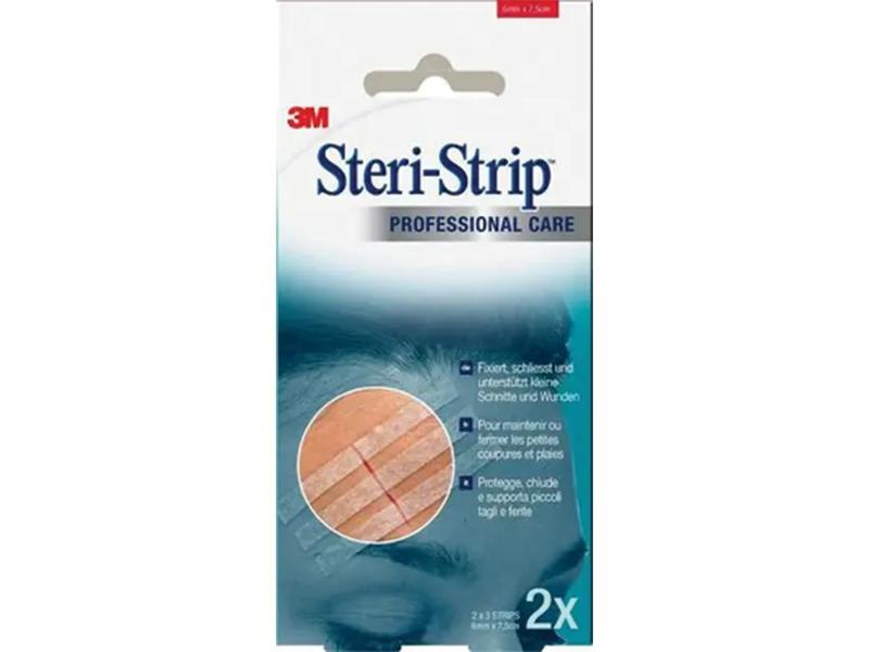Cerotto Per Sutura Steri Strip Skin 6x75 Mm 6 Strisce