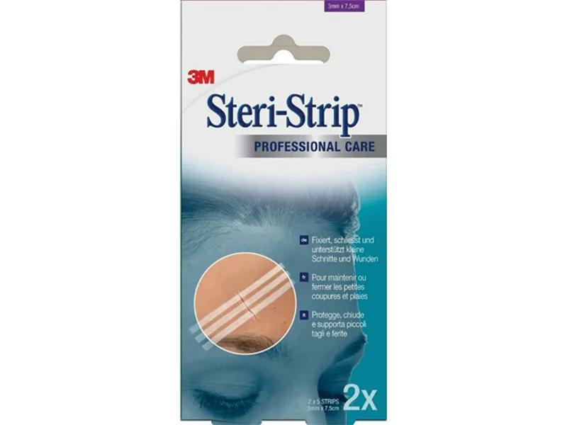 3M Steristrip Cerotto Sterile Per Sutura Piccole Ferite 3x75 mm 10 Pezzi — confronto prezzi