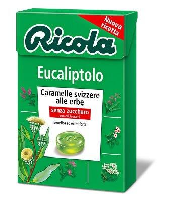 Ricola Eucaliptolo Caramelle Svizzere Alle Erbe Senza Zucchero 50 g