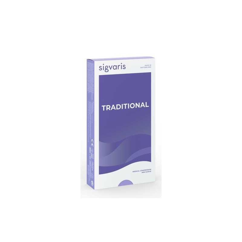 Sigvaris 503 traditional ccl2 guanto lungo beige s