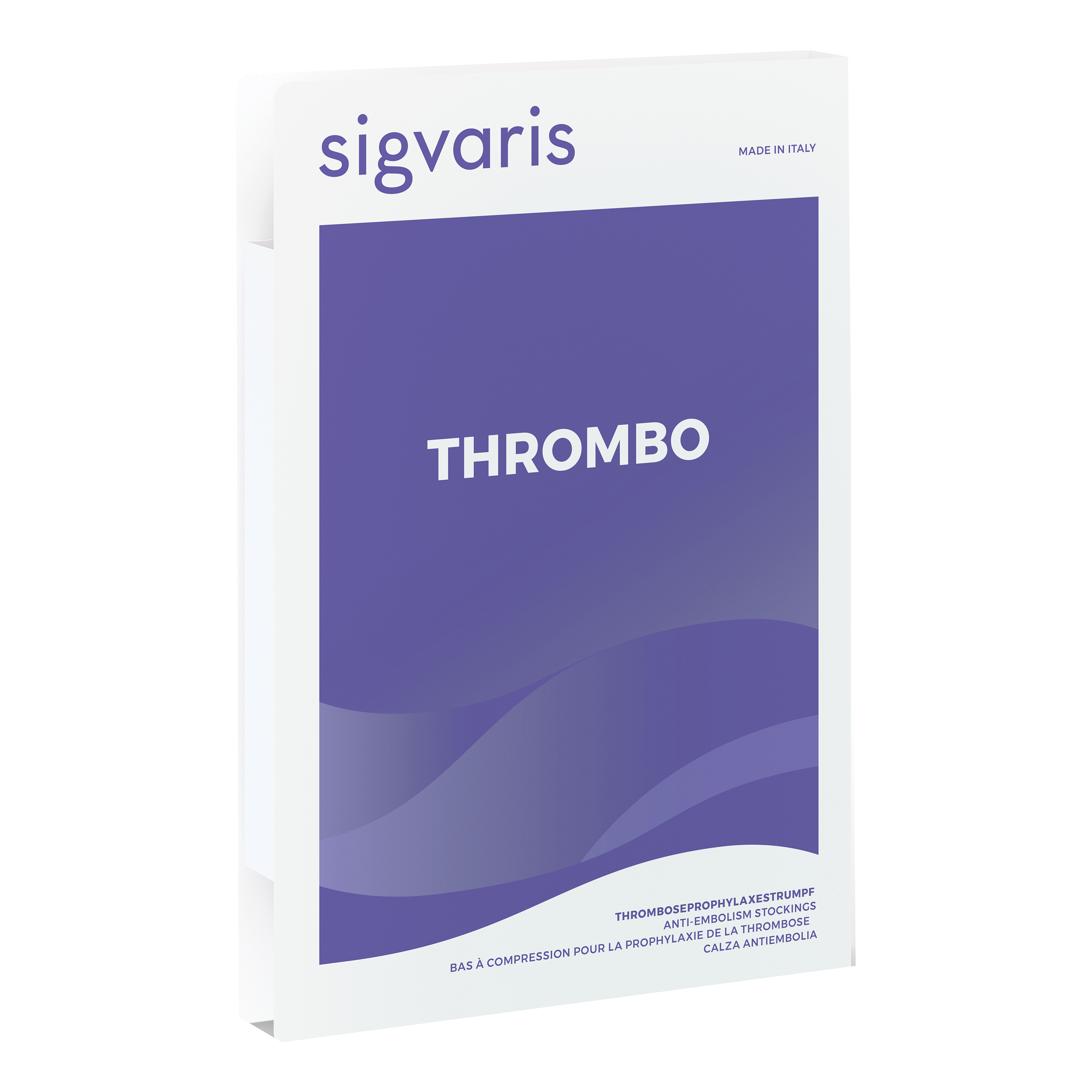 Sigvaris Thrombo AG Monocollant Antiembolia Ambidestro Punta Aperta Colore Bianco Taglia M Lungo — confronto prezzi