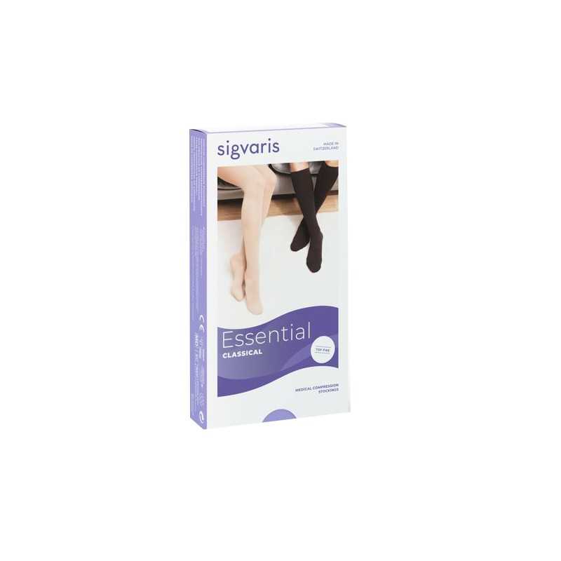Sigvaris top fine 701 ccl1 tfq monocollant sinistro lungo crispa punta chiusa l plus