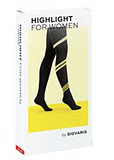 Sigvaris highlight women calza coscia normale punta chiusa black m