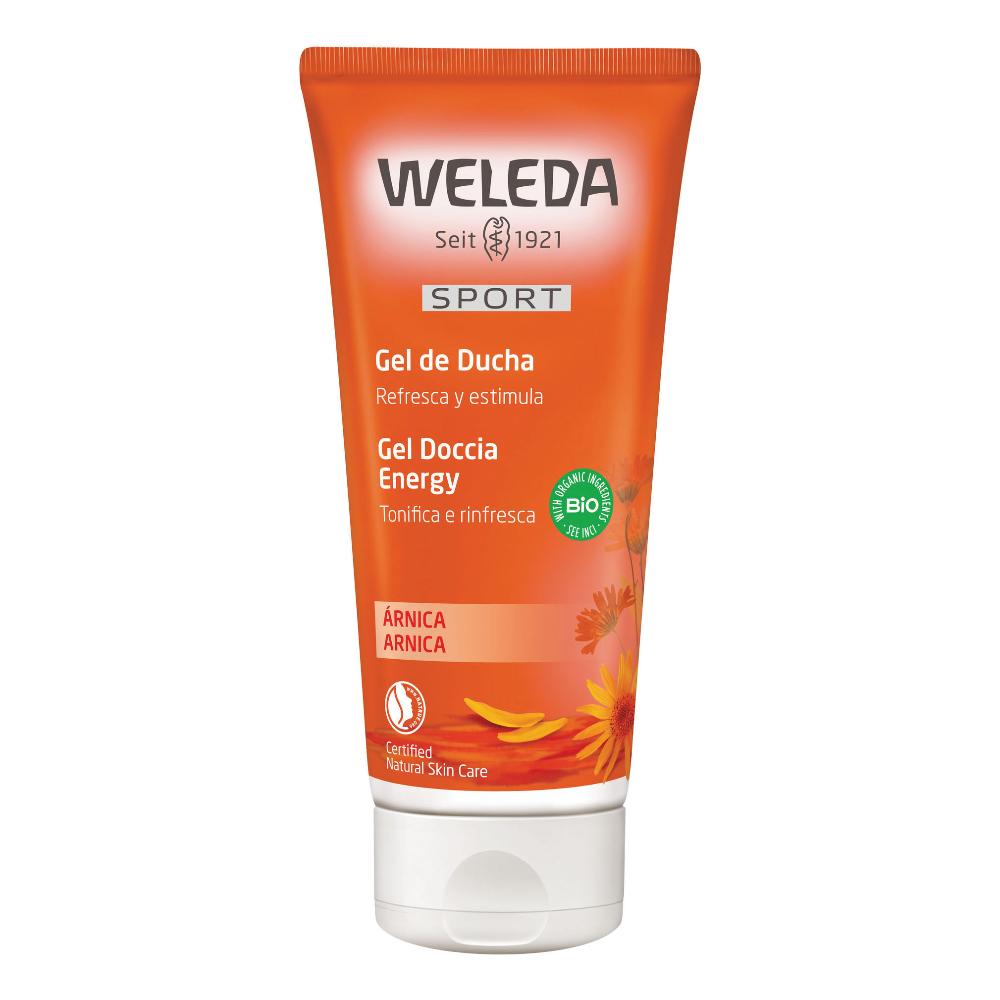 Weleda Sport Gel Doccia 200 ml con Arnica Bio per Sportivi