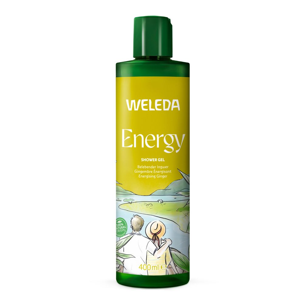 WELEDA Gel Doccia Energy Zenzero 400 ml detergente