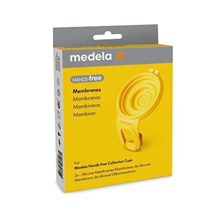 Medela Hands Free 2 Membrane Di Ricambio In Silicone Per Tiralatte