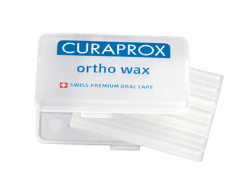 Curaprox Ortho Wax Cera Ortodontica, 7 strisce