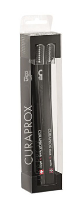 Curaprox Black Is White Dentifrici Sbiancanti 2 Spazzolini St