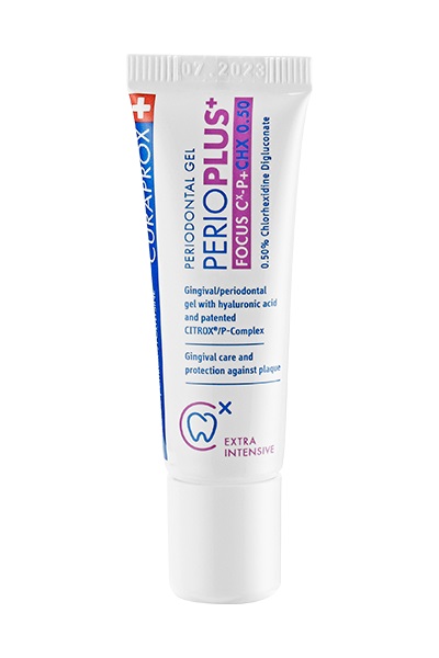 Curaprox perioplus+ focus gel chx 0,5% 10 ml — confronto prezzi