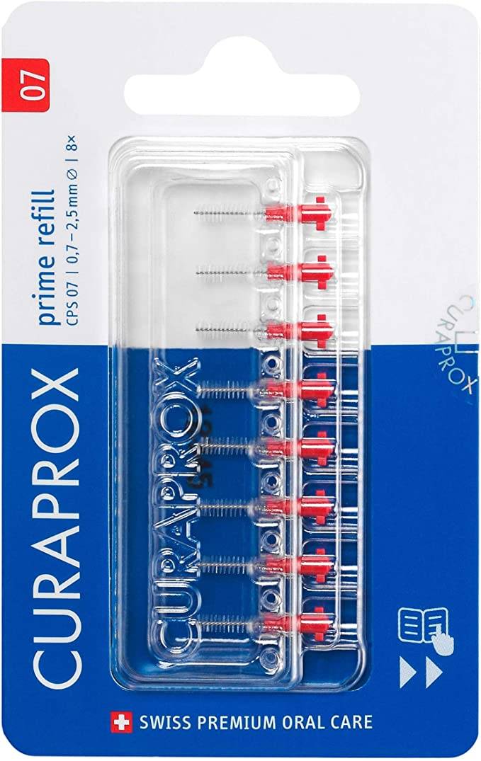 Curaprox Prime Refill 07 Scovolino Rosso 8 Pezzi