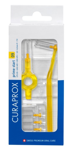 Curaprox Capsule 09 Scovolino Prime Start 09 Yellow 5 Pezzi