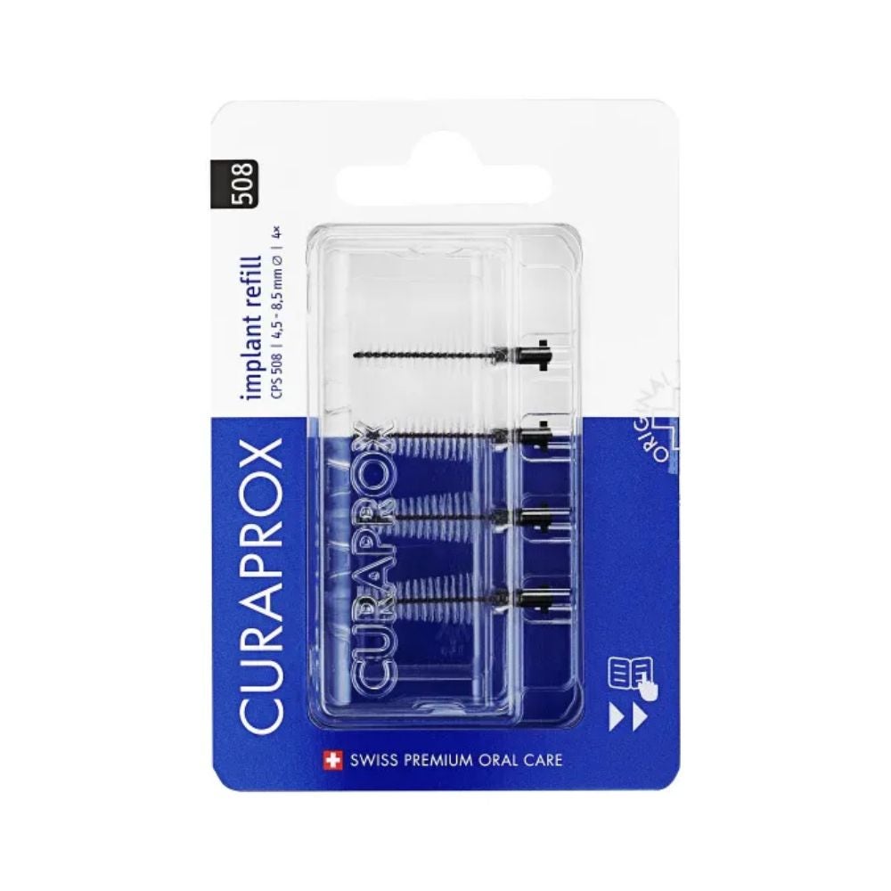 Curaprox CPS 508 Implant refill Scovolini interdentali, 4 scovolini — confronto prezzi