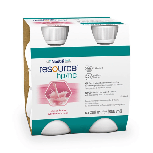Resource HP/HC Gusto Fragola 4X200 ml