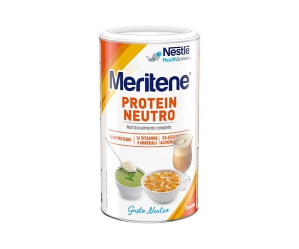 Meritene Protein Neutro Polvere Integratore Proteine Vitamine e Minerali 270 g