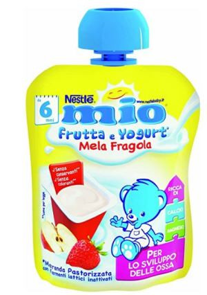 Mio frutta yogurt mela/fragola