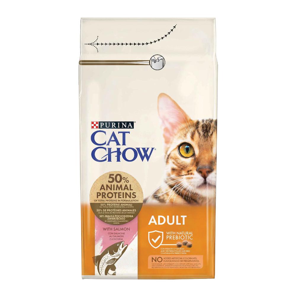 NESTLE' PURINA CAT CHOW GATTO ADULT SALMONE 1,5KG — confronto prezzi
