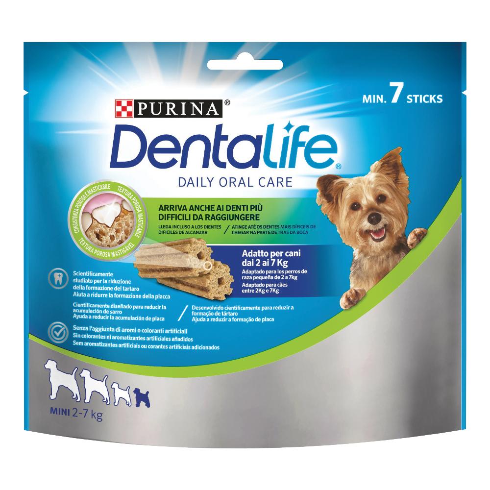 NESTLE' PURINA CANE SNACK DENTALIFE MINI 6 STICKS 69GR