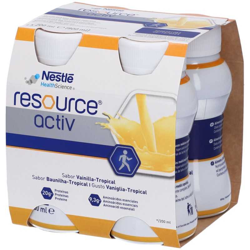Resource activ vaniglia tropical 4x200 ml — confronto prezzi