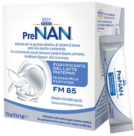 Nestle Prenan Fm85 Fortificante Del Latte Materno 72 Bustine
