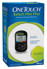 Glucometro one touch select plus flex kit