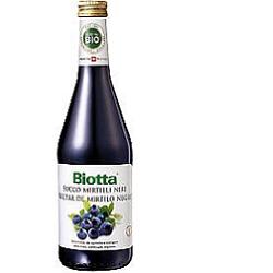 Biotta Succo di Mirtilli Neri Selvatici Bio, 500ml