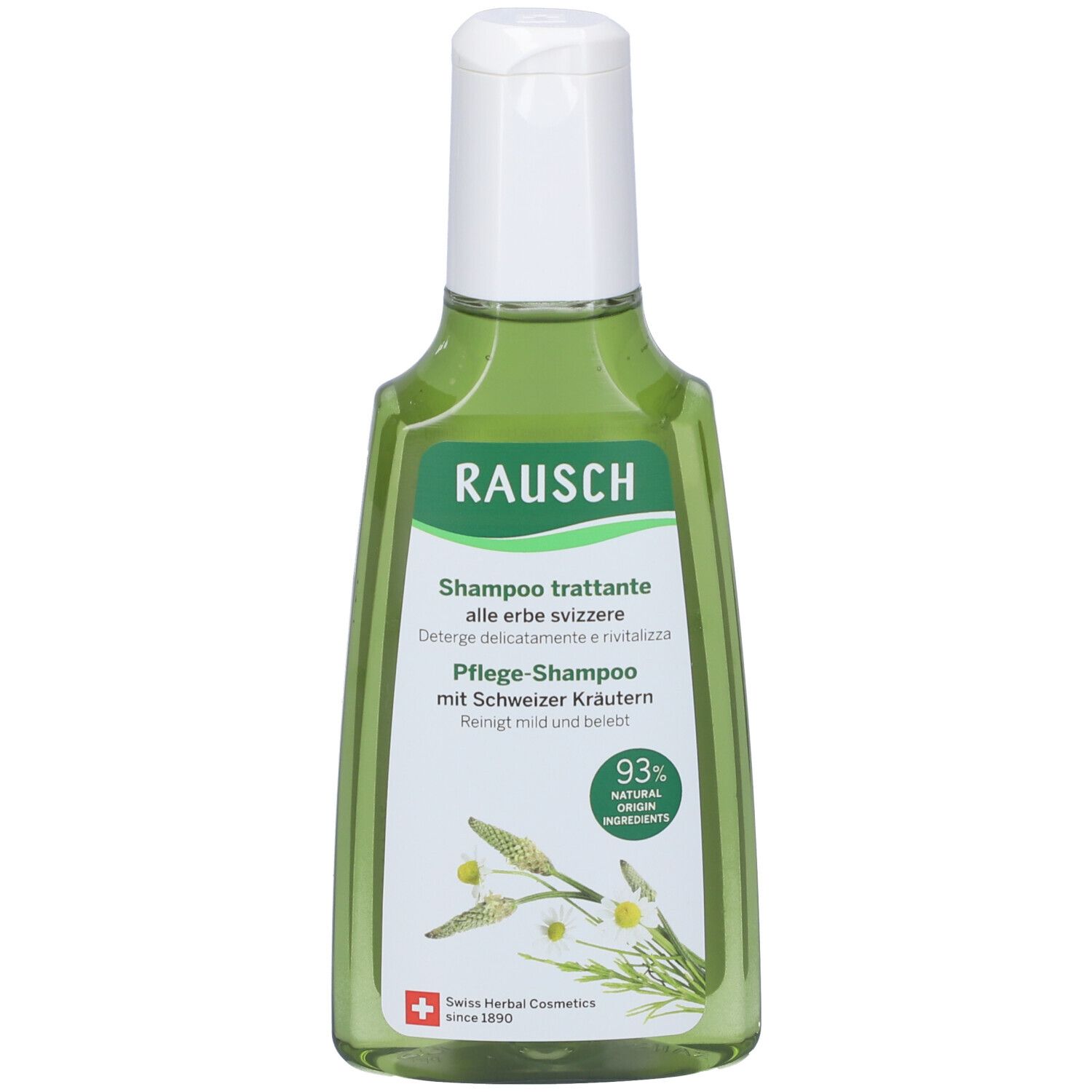 RAUSCH Shampoo Trattante Alle Erbe Svizzere 200 ml