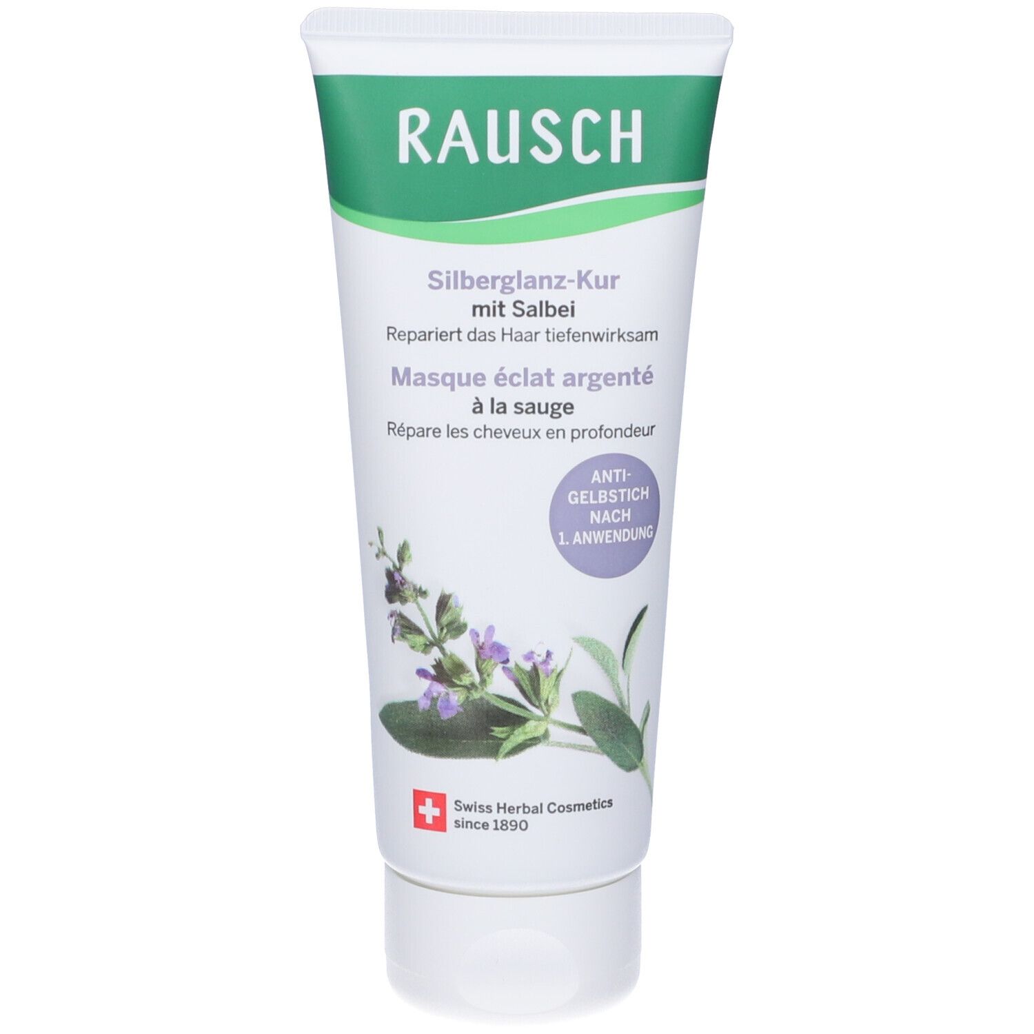 RAUSCH Maschera Lucentezza Argentea Alla Salvia 100 ml Crema
