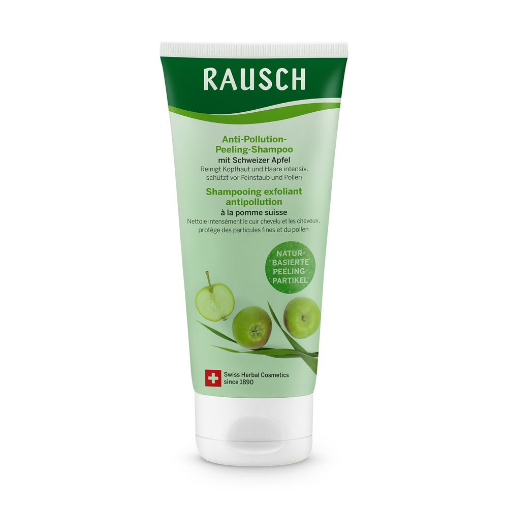 RAUSCH Shampoo Esfoliante Anti-Inquinamento Con Mela Svizzera 100 ml