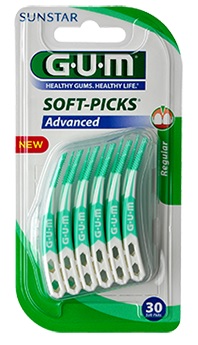 GUM Soft Picks Adv Scov.S 30pz