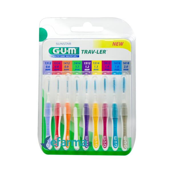 Gum Trav-ler Kit Scovolini Misti 10 Pezzi