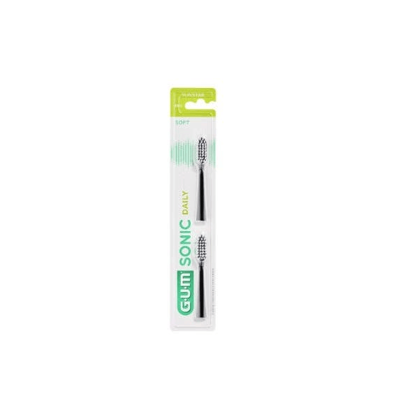 Gum Sonic Daily Testine Di Ricambio Nere 2 Pezzi — confronto prezzi