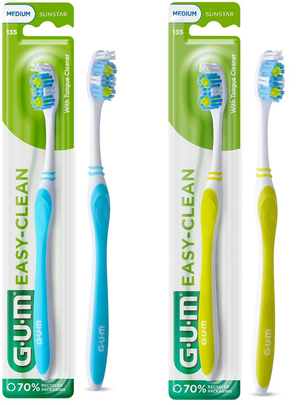 Gum Easy Clean Toothbrush - Spazzolini normali
