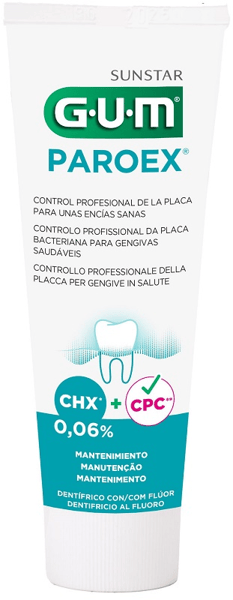 Gum Paroex Dentifricio Professionale per il Controllo della Placca Dentale 75 ml — confronto prezzi