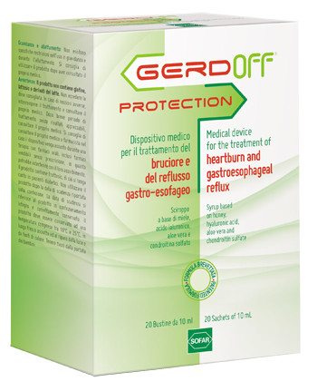 Gerdoff protection sciroppo 20 buste 10 ml — confronto prezzi