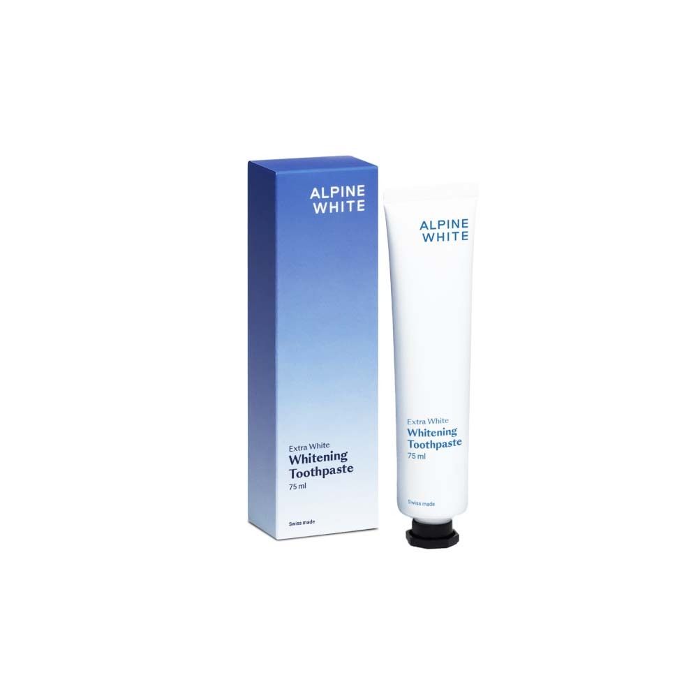ALPINE WHITE Whitening Toothpaste Extra White | Dentifricio sbiancante 75 ml Pasta