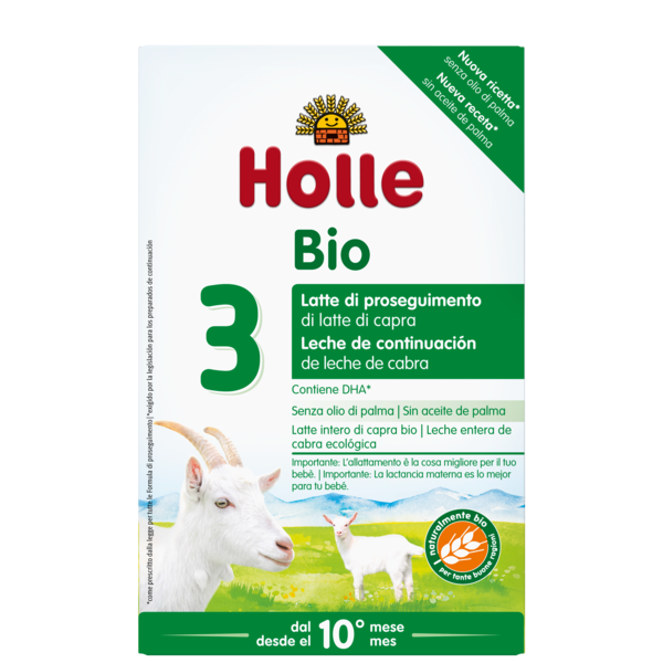 Holle Latte di Proseguimento a Base di Latte di Capra Bio 3 400 g — confronto prezzi