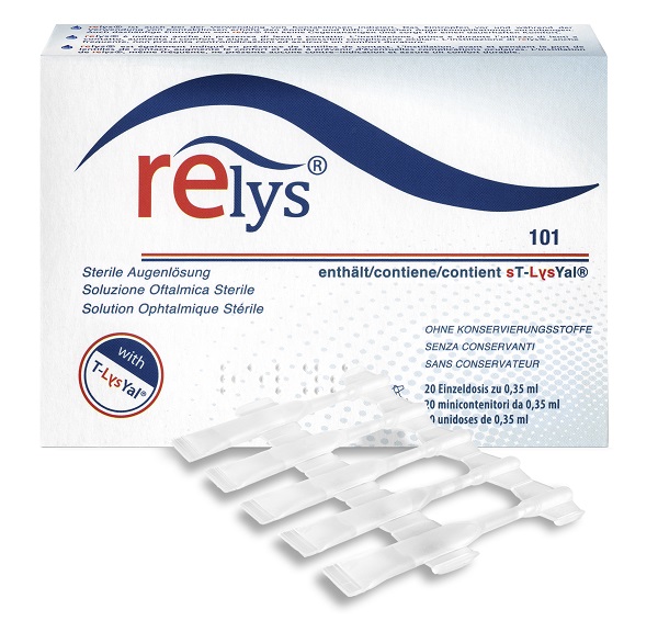 Relys monodose soluzione oftalmica 20 minicontenitori da 0,35 ml senza conservanti — confronto prezzi