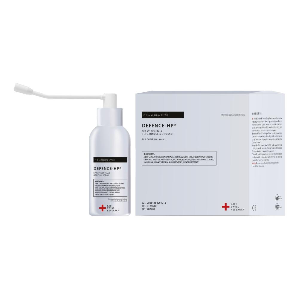 Defence Hp Spray Genitale 40ml + 4 Cannule Monouso