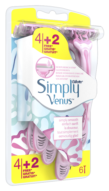 Gillette venus simpl3 4 pezzi + 2 g — confronto prezzi
