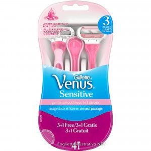 GILLETTE VENUS OCEANA SENSITIVE 3+1 — confronto prezzi