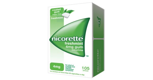 Nicorette Gomme 4 Mg Nicotina Menta 105 Confetti Masticabili