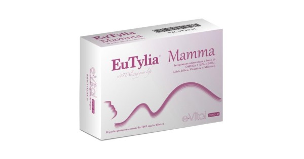 Eutylia Mamma Integratore Vitamine 30 Capsule Molli
