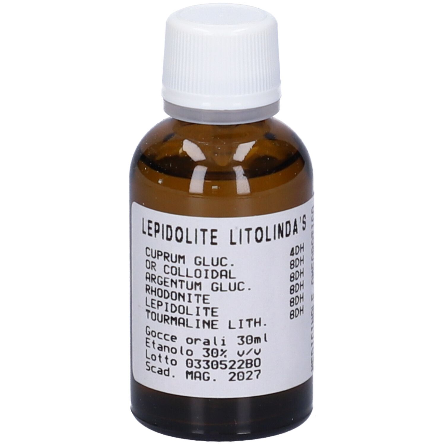 Linda's Lab Lepidolite Lito Gocce Omeopatiche 30 ml