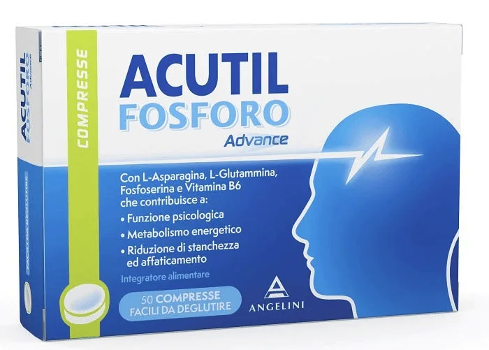 Acutil Fosforo Advance Integratore Per Memoria e Concentrazione 50 Compresse